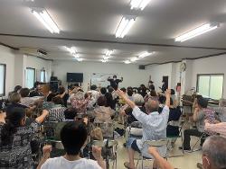 健康体操の様子